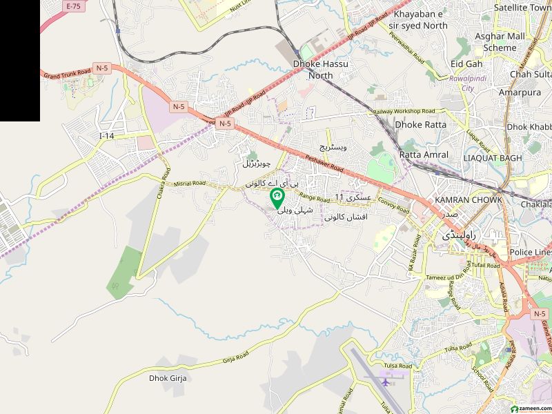 Ground Portion For Rent In Nayzi Town Near Miysral Road Rwp