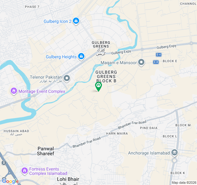 Nearest to Islamabad Express way. Nearest to Islamabad Express way.