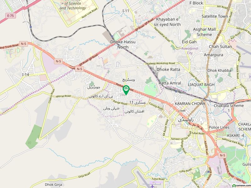 پشاور روڈ راولپنڈی میں 7 مرلہ رہائشی پلاٹ 2.03 کروڑ میں برائے فروخت۔