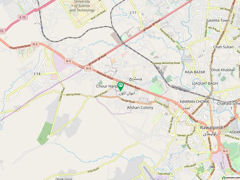 6 Marla Plot Lane 7 Peshawar Road Rawalpindi Peshawar Road, Rawalpindi