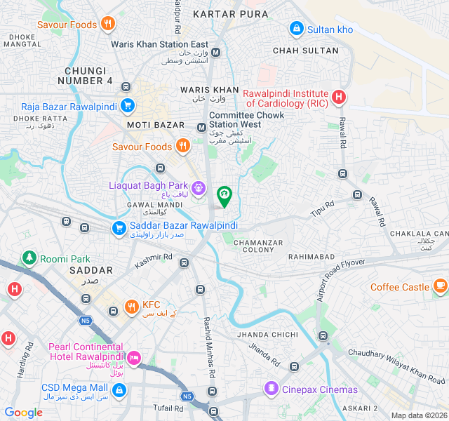 HOUSE FOR SALE ARIA MOHALLA Near Liaquat Bagh