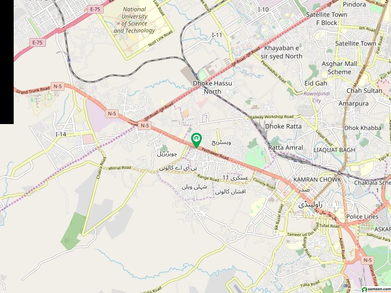 Peshawar Road Lanes Prime Location House near by Main Road