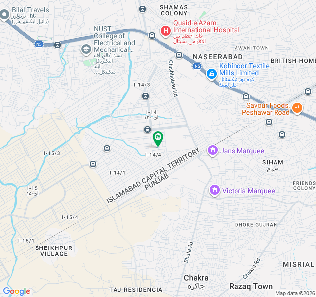I-14 35x60 Main Road Owner Plot For Sale I-14 35x60 Main Road Owner Plot For Sale