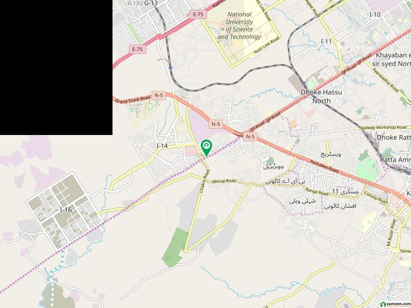 آئی ۔ 14 اسلام آباد میں 8 مرلہ رہائشی پلاٹ 1.65 کروڑ میں برائے فروخت۔