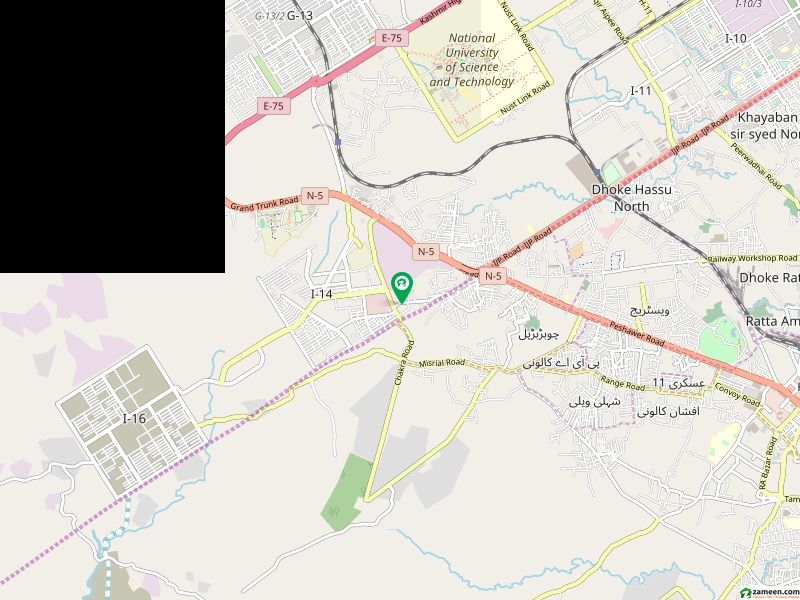 آئی ۔ 14/4 آئی ۔ 14,اسلام آباد میں 4 مرلہ رہائشی پلاٹ 1.0 کروڑ میں برائے فروخت۔