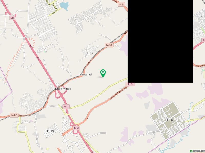 جی ۔ 17 اسلام آباد میں 1 کنال رہائشی پلاٹ 2.15 کروڑ میں برائے فروخت۔