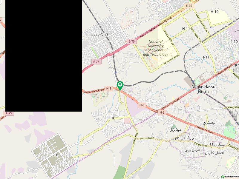 H13 Main Furniture Road 24marla Commercial Plot Sale Near Islamabad Choke