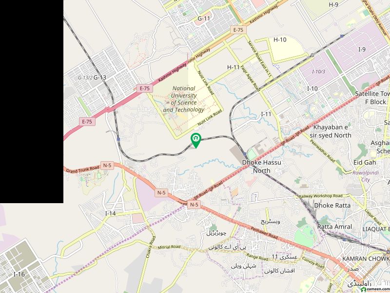 آئی۔12/1 آئی ۔ 12,اسلام آباد میں 8 مرلہ رہائشی پلاٹ 1.6 کروڑ میں برائے فروخت۔