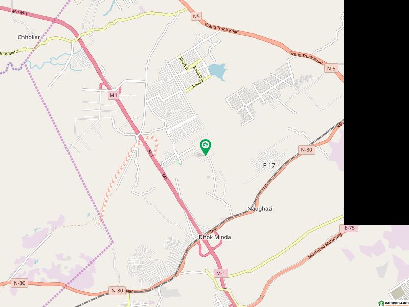 ای ۔ 18 اسلام آباد میں 1 کنال رہائشی پلاٹ 95.0 لاکھ میں برائے فروخت۔