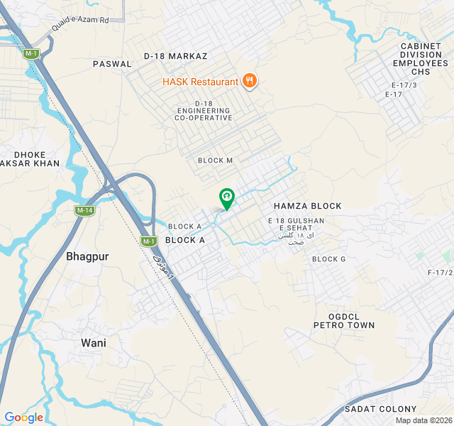 E-18 Health Enclave Islamabad back open residential plot E-18 Health Enclave Islamabad back open residential plot