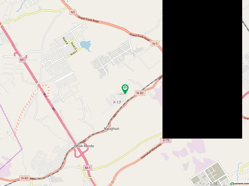 Double road kanal plot