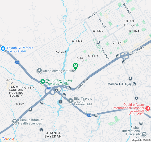 جی ۔ 14 اسلام آباد میں 4 مرلہ رہائشی پلاٹ 1.05 کروڑ میں برائے فروخت۔