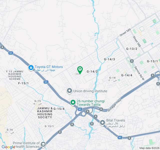 G-14/2 25x40 Level Plot In Street 75A