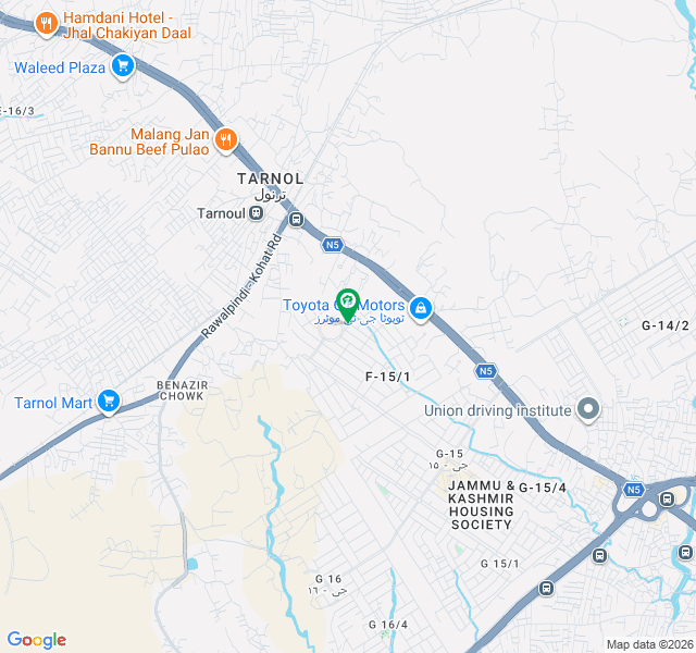 10 Marla Corner Plot In F-15/1 Sector Islamabad