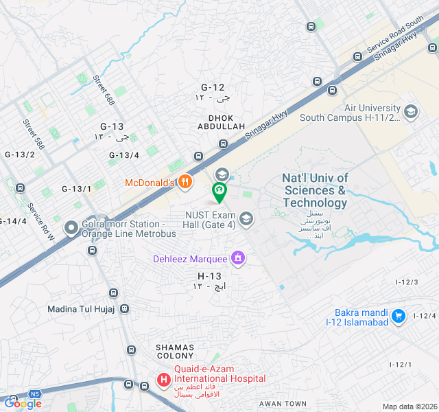 H-13 Near To NUST Road "2 Bed Flat For Rent" H-13 Near To NUST Road "2 Bed Flat For Rent"