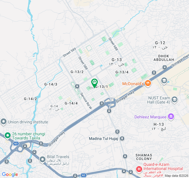 STREET 86 PLOT? G-13/1 TOP LOCATION