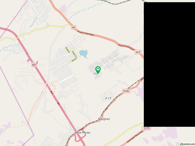 1 Kanal Double Road File For Sale