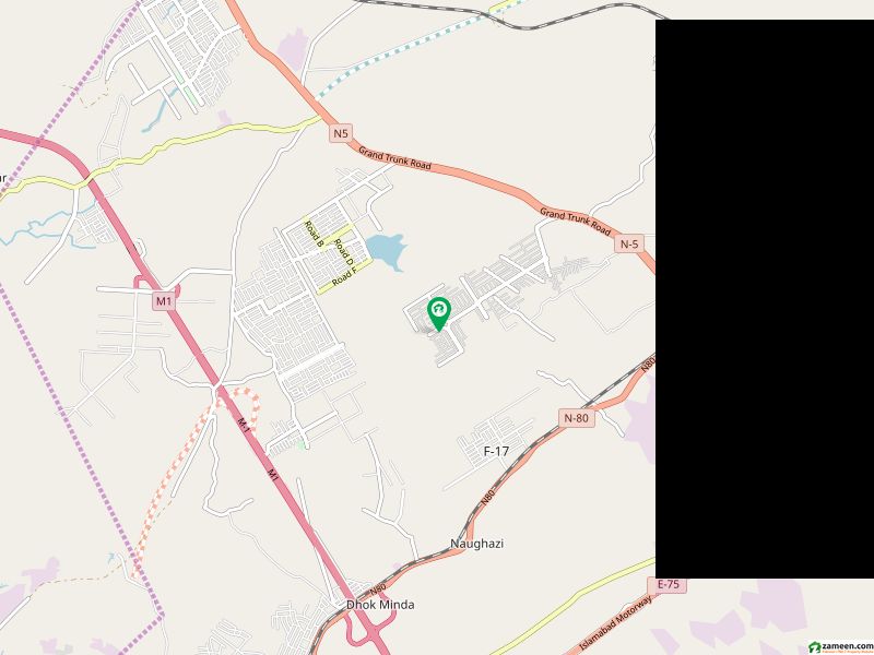 Corner Kanal Plot For Sale