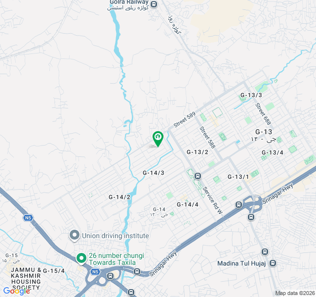 G-14/3 1 Kanal 50x90 Plot For Sale