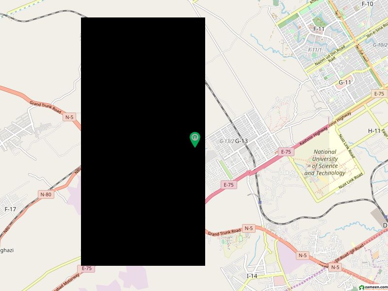 جی ۔ 14/3 جی ۔ 14,اسلام آباد میں 1 کنال رہائشی پلاٹ 5.5 کروڑ میں برائے فروخت۔