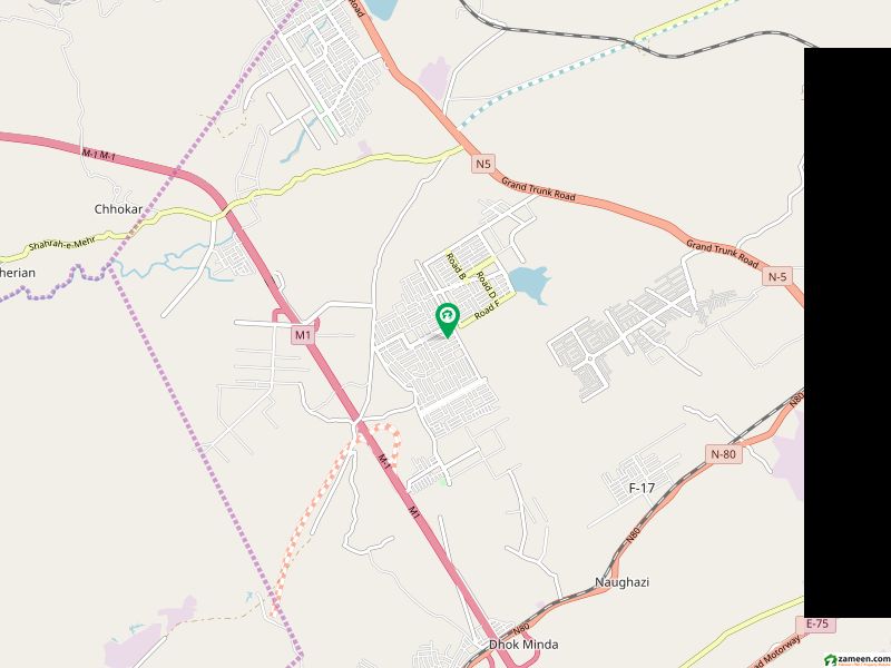 plot For sale 60x90 block A