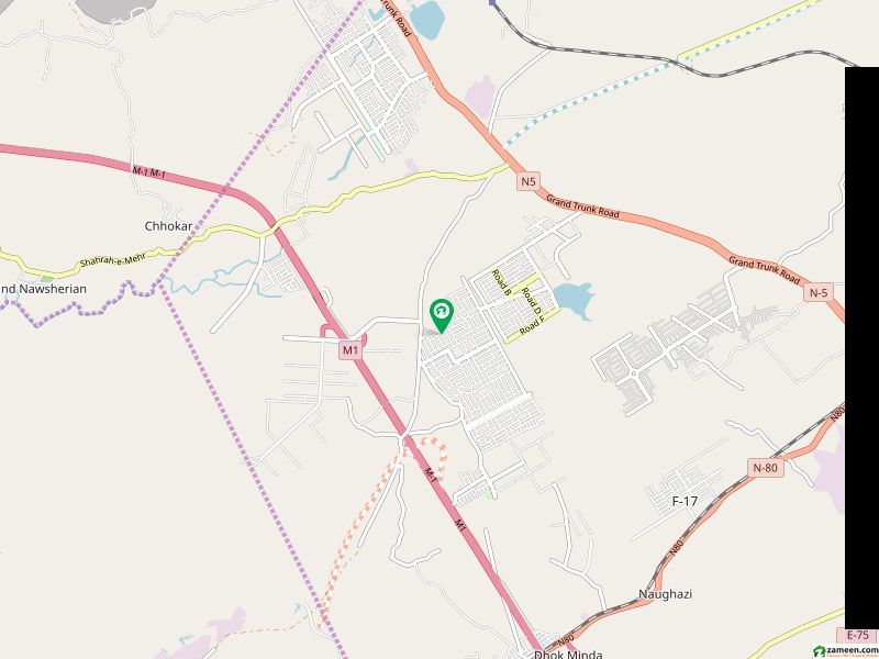 ڈی ۔ 18 اسلام آباد میں 1 کنال رہائشی پلاٹ 95.0 لاکھ میں برائے فروخت۔