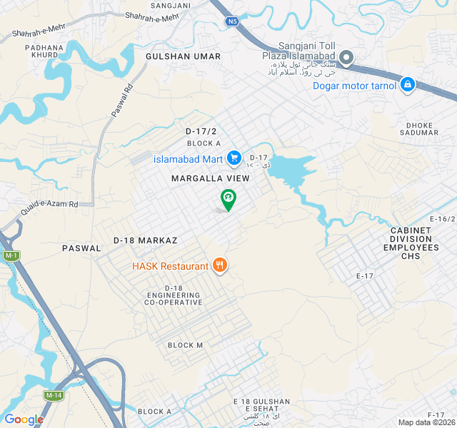3-Bedroom Apartment for Sale Paradise Villa Apartments, D-17/2, Islamabad 3-Bedroom Apartment for Sale Paradise Villa Apartments, D-17/2, Islamabad