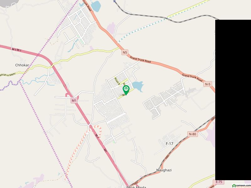 ڈی ۔ 17 اسلام آباد میں 8 مرلہ رہائشی پلاٹ 1.9 کروڑ میں برائے فروخت۔