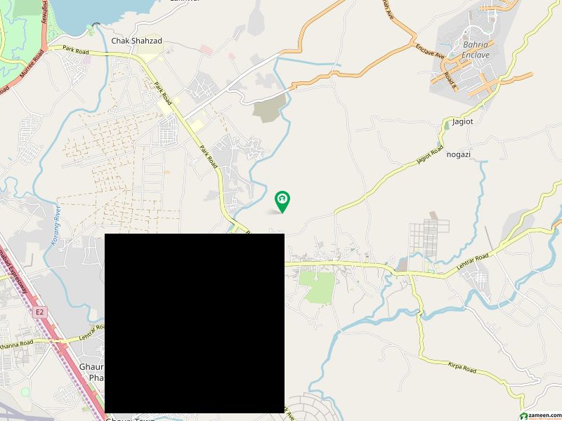Park Road Housing Scheme Block-A(50*90)=1-Kanal Corner Plot For Sale.