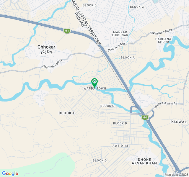 10 Marla Plot For Sale In Wapda Town