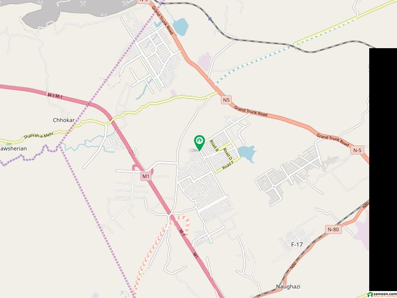 plot For sale 60x90 block A xH