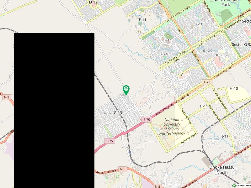 Prime Location 1 Kanal Residential Plot For Sale In G-13/3, Islamabad