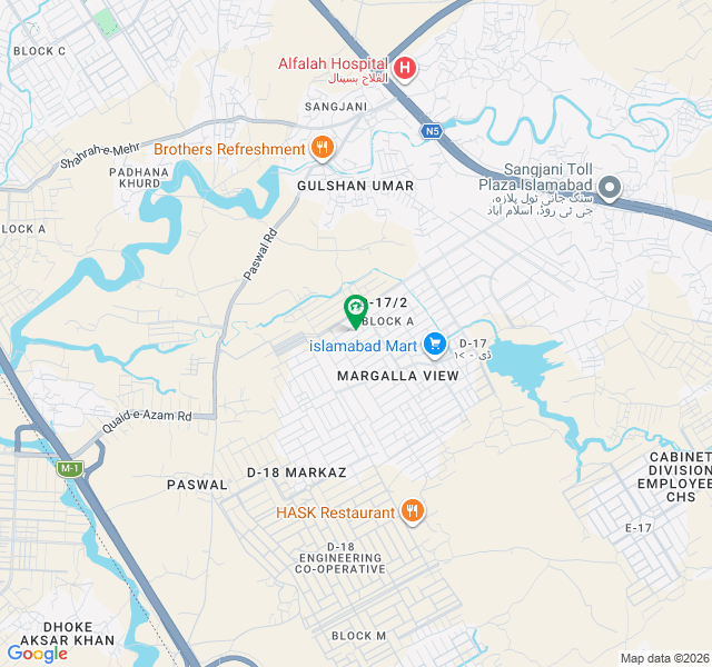 A Residential Plot Of 1011 Square Yards In Margalla View Housing Society