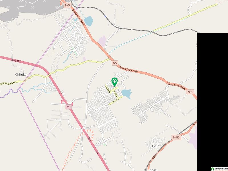 plot for sale d17 30x70 corner