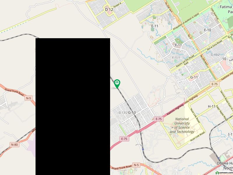 سی پندرہ اسلام آباد میں 1 کنال رہائشی پلاٹ 2.7 کروڑ میں برائے فروخت۔