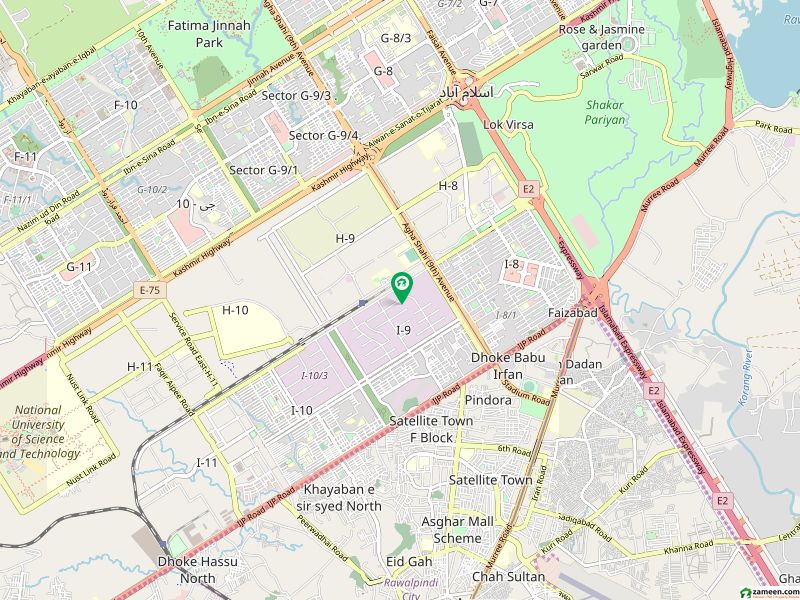 CDA Sector I-9/2 Industrial Area (100*250) Plot For Sale