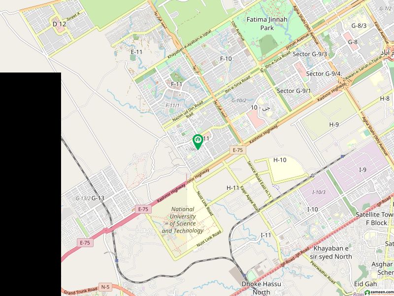 جی ۔ 11/1 جی ۔ 11,اسلام آباد میں 6 مرلہ رہائشی پلاٹ 5.5 کروڑ میں برائے فروخت۔