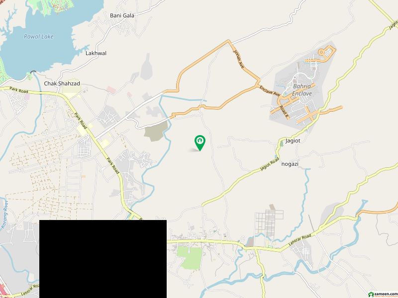 Park Road Housing Scheme Block-H(50*90)=1-Kanal Main Double Road Plot For Sale.