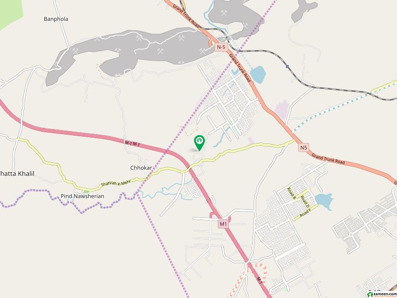 One Kanal Plot for Sale in C-18