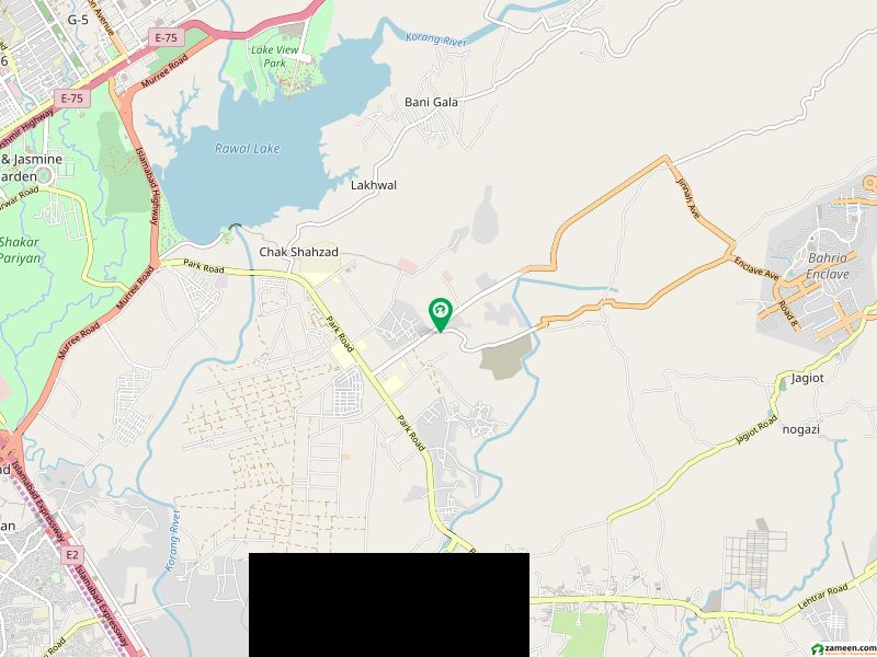 مارگلہ انکلیو جناح ایوینیو,اسلام آباد میں 5 مرلہ رہائشی پلاٹ 1.4 کروڑ میں برائے فروخت۔