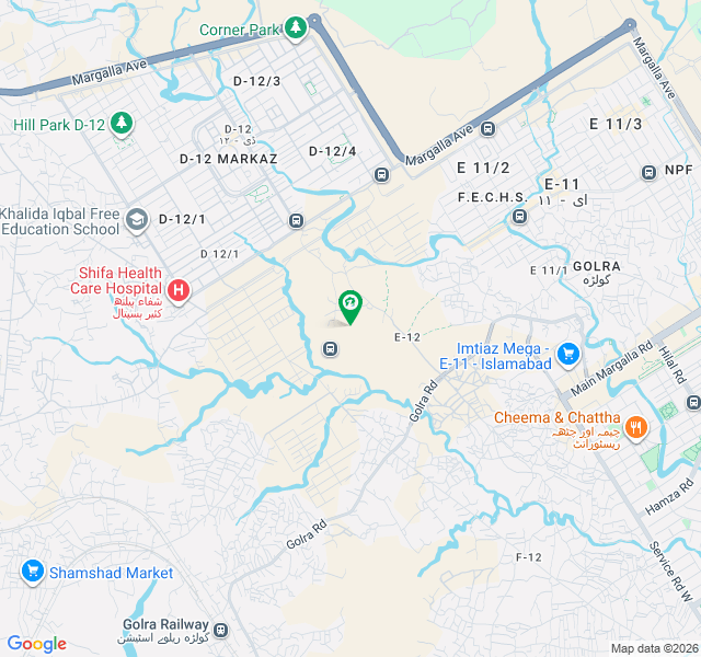 Plot For Sale In E-12/3, Islamabad