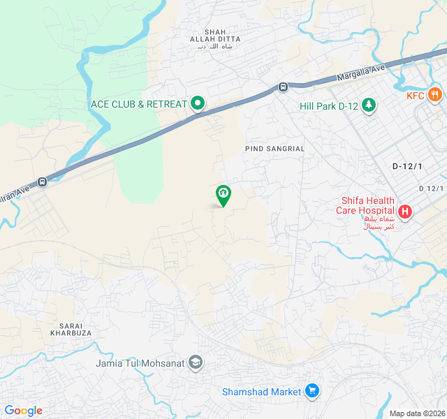 مارگلہ انکلیو مارگلہ ایونیو,اسلام آباد میں 5 مرلہ رہائشی پلاٹ 2.0 کروڑ میں برائے فروخت۔