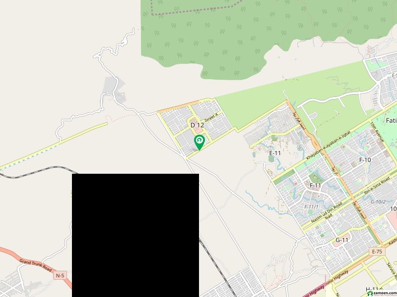 Margalla Facing Plot For Sale In D 12