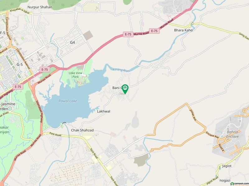 بنی گالہ اسلام آباد میں 1 کنال رہائشی پلاٹ 90.0 لاکھ میں برائے فروخت۔