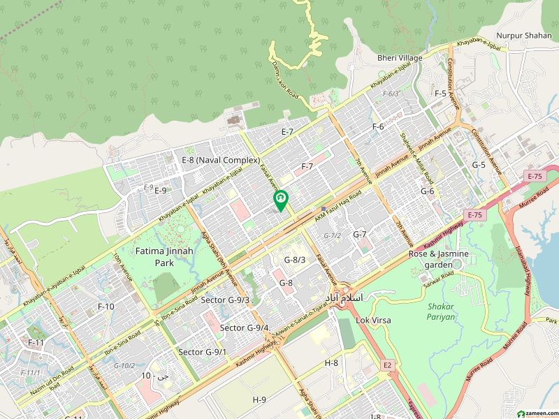 ایف ۔ 8 اسلام آباد میں 3 کنال مکان 75.0 کروڑ میں برائے فروخت۔