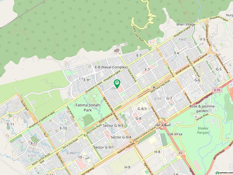 ایف ۔ 8 اسلام آباد میں 6 کمروں کا 1 کنال مکان 63.0 کروڑ میں برائے فروخت۔