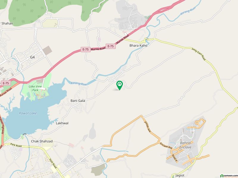 بنی گالہ اسلام آباد میں 1 کنال رہائشی پلاٹ 1.7 کروڑ میں برائے فروخت۔