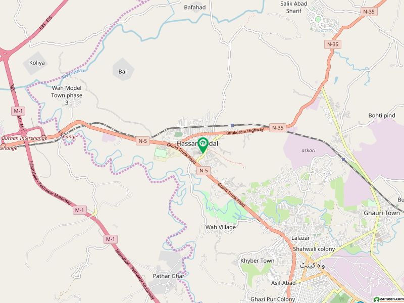 دیگر حسن ابدال میں 3 کمروں کا 5 مرلہ مکان 40 لاکھ میں برائے فروخت۔